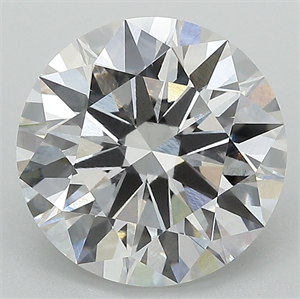 Picture of Lab Grown Diamond 4.50 Carats, Round with Ideal Cut, F Color, VS1 Clarity and Certified by IGI