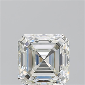 Picture of Natural Diamond 1.50 Carats, Asscher with  Cut, J Color, VVS2 Clarity and Certified by GIA