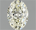 Diamante Natural 0.52 quilates, Ovalado , Color J, claridad VVS1 y certificado IGI