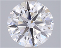 Del inventario de diamantes de laboratorio, 2.02 quilates, Redondo , Color E, claridad VVS2 y certificado IGI