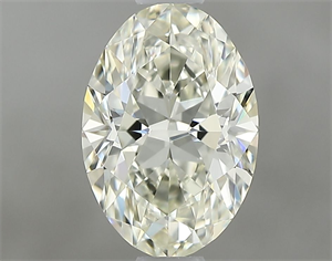 Picture of Natural Diamond 0.80 Carats, Oval with  Cut, J Color, VS1 Clarity and Certified by IGI