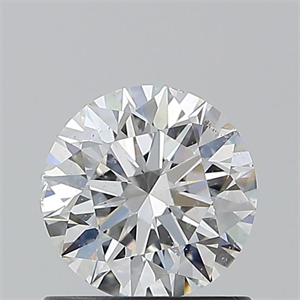 Foto Diamante Natural 0.90 quilates, Redondo , Color F, claridad SI2 y certificado GIA de