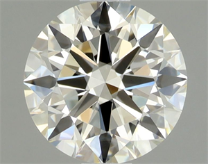 Picture of Natural Diamond 0.80 Carats, Round with Excellent Cut, K Color, VS1 Clarity and Certified by GIA