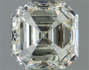 Picture of Natural Diamond 1.00 Carats, Asscher with  Cut, J Color, VS1 Clarity and Certified by IGI