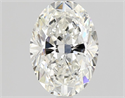 Natural Diamond 1.01 Carats, Oval with  Cut, G Color, IF Clarity and Certified by GIA
