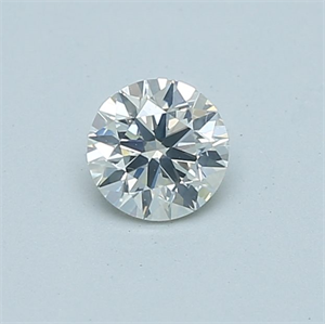 Picture of Natural Diamond 0.41 Carats, Round with Very Good Cut, J Color, SI1 Clarity and Certified by GIA