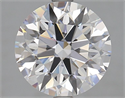 Lab Grown Diamond 3.37 Carats, Round with Ideal Cut, D Color, IF Clarity and Certified by IGI