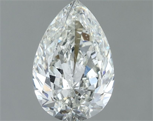 Picture of Natural Diamond 1.00 Carats, Pear with  Cut, H Color, SI1 Clarity and Certified by IGI