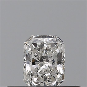 Foto Diamante Natural 0.25 quilates, Radiante , Color G, claridad VVS2 y certificado GIA de