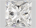Natural Diamond 1.01 Carats, Princess with  Cut, F Color, VS1 Clarity and Certified by GIA