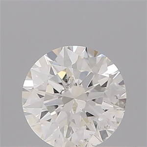 Picture of Natural Diamond 0.40 Carats, Round with Excellent Cut, H Color, SI2 Clarity and Certified by IGI