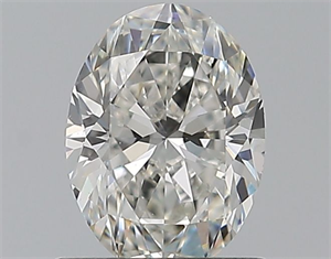 Picture of Natural Diamond 0.75 Carats, Oval with  Cut, F Color, VS2 Clarity and Certified by GIA