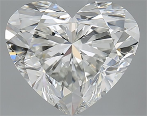 Picture of Natural Diamond 3.01 Carats, Heart with  Cut, G Color, VVS1 Clarity and Certified by IGI