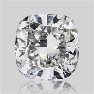 Foto Diamante Natural 0.70 quilates, Del cojín , Color F, claridad VS1 y certificado GIA de