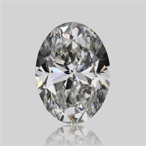 Picture of Natural Diamond 0.44 Carats, Oval with  Cut, H Color, VS2 Clarity and Certified by GIA
