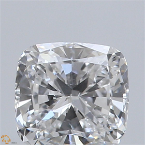 Picture of Natural Diamond 0.70 Carats, Cushion with  Cut, D Color, SI1 Clarity and Certified by GIA