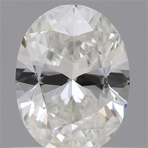 Picture of Natural Diamond 0.40 Carats, Oval with  Cut, G Color, VS1 Clarity and Certified by GIA