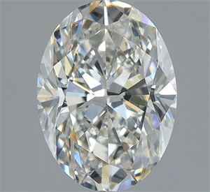 Picture of Natural Diamond 1.18 Carats, Oval with  Cut, J Color, VVS2 Clarity and Certified by GIA