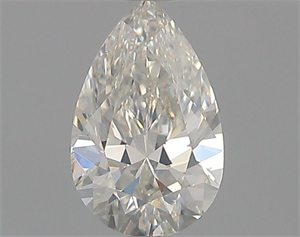 Foto Diamante Natural 0.41 quilates, De pera , Color I, claridad SI1 y certificado GIA de