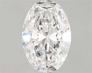 Picture of Natural Diamond 0.70 Carats, Oval with  Cut, D Color, I1 Clarity and Certified by GIA