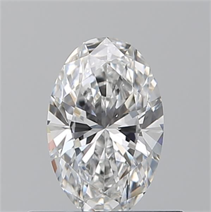 Picture of Natural Diamond 0.51 Carats, Oval with  Cut, E Color, VVS1 Clarity and Certified by GIA