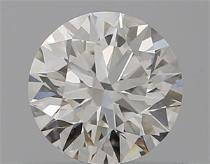 Foto Diamante Natural 0.46 quilates, Redondo , Color I, claridad VVS1 y certificado GIA de