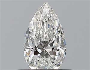 Picture of Natural Diamond 0.40 Carats, Pear with  Cut, F Color, VS2 Clarity and Certified by GIA