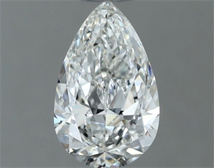 Picture of Natural Diamond 0.60 Carats, Pear with  Cut, G Color, VS1 Clarity and Certified by GIA