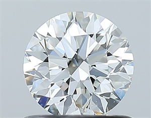 Foto Diamante Natural 0.70 quilates, Redondo , Color F, claridad SI1 y certificado GIA de