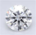 Del inventario de diamantes de laboratorio, 2.80 quilates, Redondo , Color E, claridad VVS1 y certificado IGI