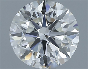Picture of Natural Diamond 0.81 Carats, Round with Excellent Cut, F Color, VS1 Clarity and Certified by IGI