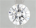 Lab Grown Diamond 1.09 Carats, Round with Ideal Cut, D Color, VVS1 Clarity and Certified by IGI