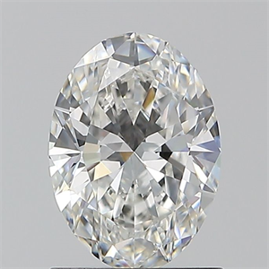 Foto Diamante Natural 1.02 quilates, Ovalado , Color F, claridad VVS2 y certificado GIA de