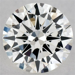 Foto Diamante Natural 0.40 quilates, Redondo , Color J, claridad SI2 y certificado GIA de