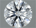 Natural Diamond 1.00 Carats, Round with Excellent Cut, E Color, I1 Clarity and Certified by GIA