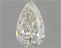 Natural Diamond 1.01 Carats, Pear with  Cut, J Color, I1 Clarity and Certified by GIA