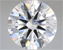 Lab Grown Diamond 6.07 Carats, Round with Ideal Cut, E Color, VVS1 Clarity and Certified by IGI