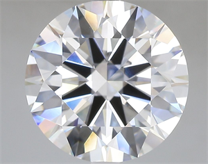 Picture of Lab Grown Diamond 6.07 Carats, Round with Ideal Cut, E Color, VVS1 Clarity and Certified by IGI