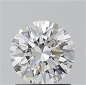 Diamante Natural 1.16 quilates, Redondo , Color F, claridad VVS1 y certificado GIA