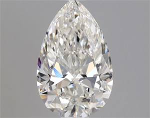 Picture of Natural Diamond 0.91 Carats, Pear with  Cut, G Color, VVS1 Clarity and Certified by GIA