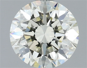Picture of Natural Diamond 1.50 Carats, Round with Excellent Cut, L Color, SI1 Clarity and Certified by IGI