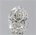 Natural Diamond 2.20 Carats, Oval with  Cut, H Color, VS1 Clarity and Certified by GIA
