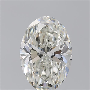 Picture of Natural Diamond 2.20 Carats, Oval with  Cut, H Color, VS1 Clarity and Certified by GIA