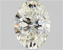 Natural Diamond 1.31 Carats, Oval with  Cut, J Color, VVS1 Clarity and Certified by GIA