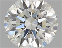 Diamante Natural 0.54 quilates, Redondo , Color I, claridad VS1 y certificado GIA