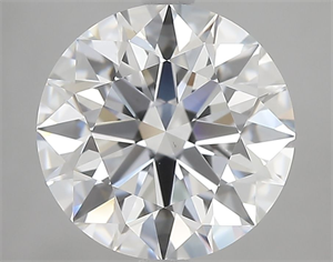 Picture of Natural Diamond 3.16 Carats, Round with Excellent Cut, D Color, VS1 Clarity and Certified by GIA