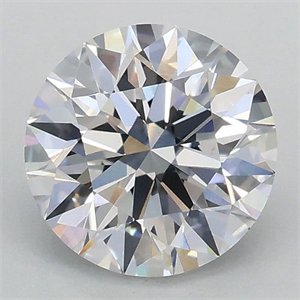 Picture of Lab Grown Diamond 1.05 Carats, Round with Ideal Cut, D Color, VS1 Clarity and Certified by IGI