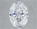 Diamante Natural 3.01 quilates, Ovalado , Color D, claridad VS1 y certificado GIA