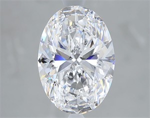 Foto Diamante Natural 3.01 quilates, Ovalado , Color D, claridad VS1 y certificado GIA de