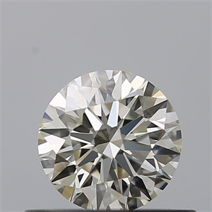 Picture of Natural Diamond 0.45 Carats, Round with Excellent Cut, I Color, IF Clarity and Certified by IGI